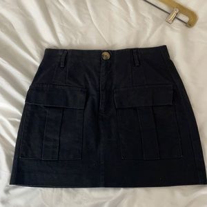 Zara Utility Mini Skirt small